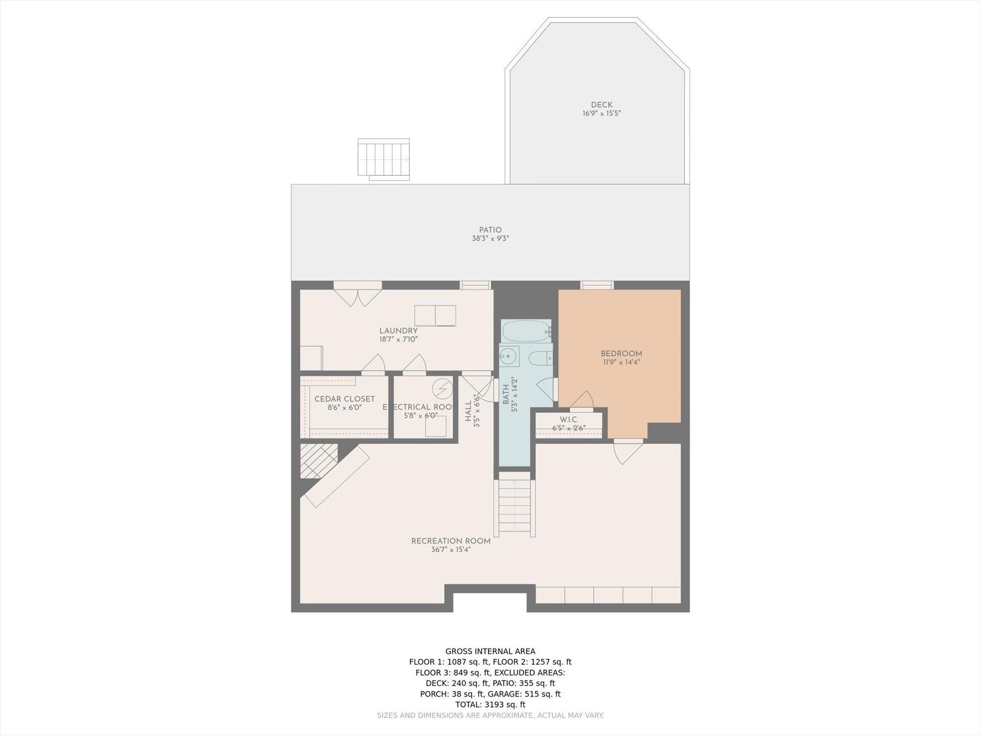 43 Nottingham Lane Blue Ridge, VA 24064 - Photo 51 of 51 a picture of a floor plan