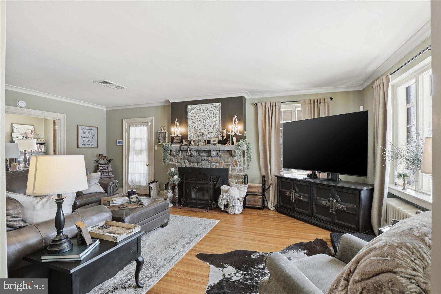 1705 Lititz Pike Lancaster, PA 17601 - Photo 28 of 104 Living Room with stone fireplace