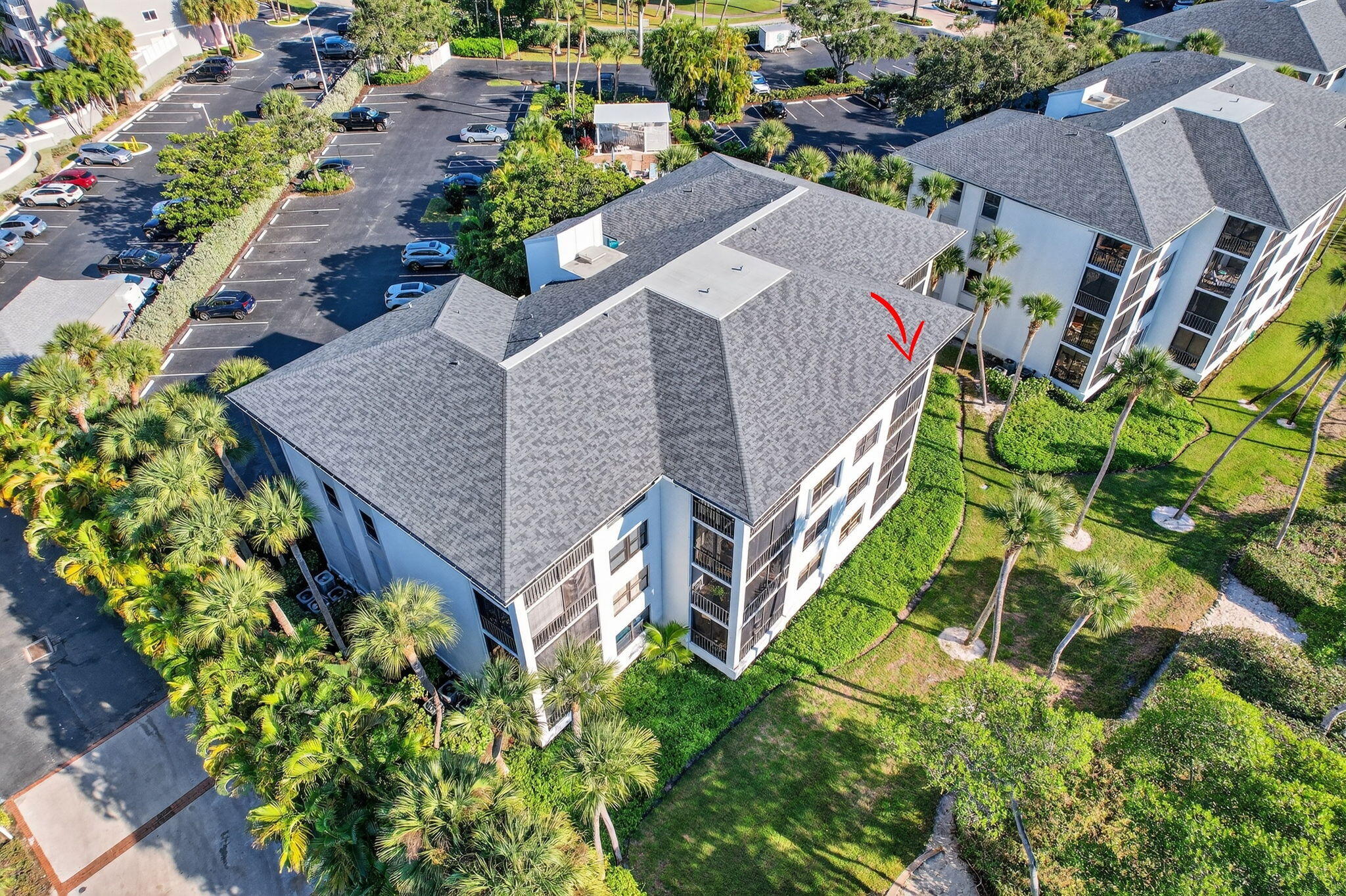 390 Northeast Edgewater Drive, Unit 403 Stuart, FL 34996 - Photo 39 of 46 an aerial view of a house