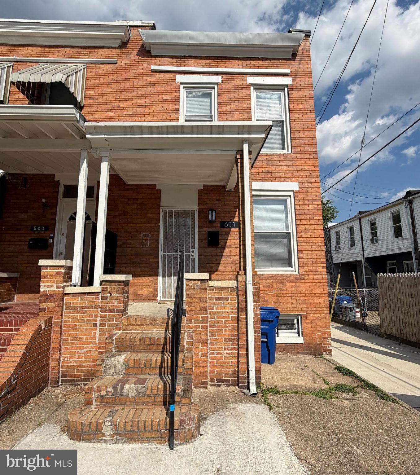 601 North Clinton Street Baltimore, MD 21205 - Photo 2 of 12 a view of a building with entrance gate