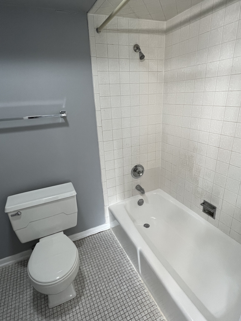 787 Wilson Avenue, Unit 10 Glen Ellyn, IL 60137 - Photo 12 of 26 a bathroom with a toilet and a bathtub