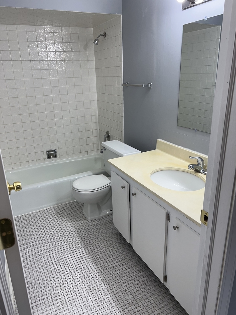 787 Wilson Avenue, Unit 10 Glen Ellyn, IL 60137 - Photo 22 of 26 a bathroom with a sink a toilet and shower
