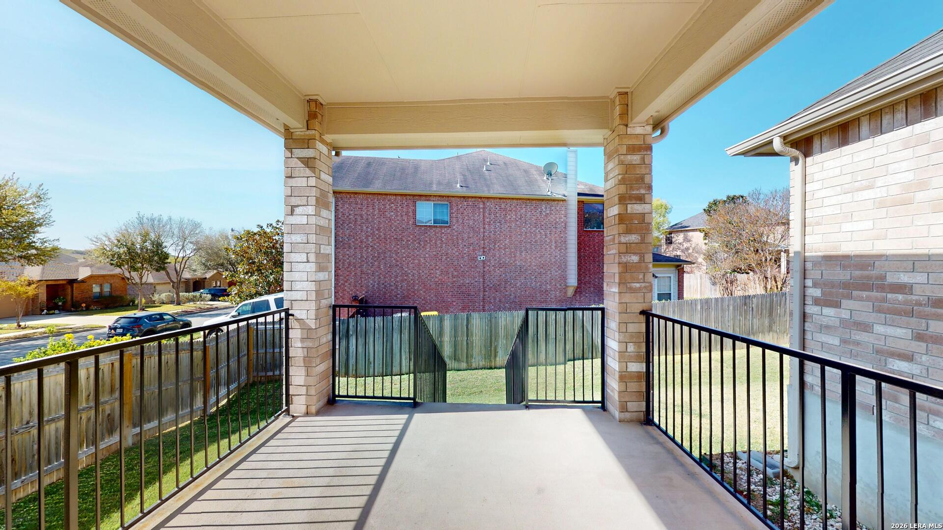 101 Springtree Cliff Cibolo, TX 78108 - Photo 42 of 46 a view of balcony with small garden