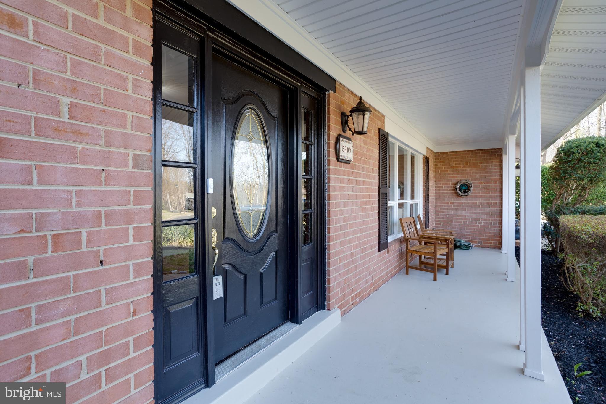5307 Richardson Drive Fairfax, VA 22032 - Photo 7 of 57 Covered Front porch