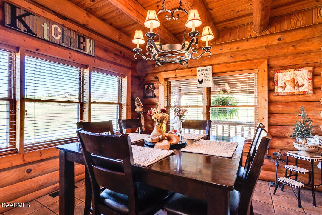 2030 Holston River Drive Rutledge, TN 37861 - Photo 11 of 53 a view of a dining room with furniture window and outside view