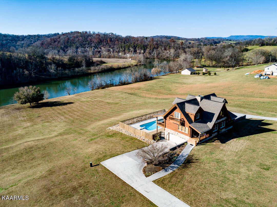 2030 Holston River Drive Rutledge, TN 37861 - Photo 43 of 53 a view of a swimming pool and lake view