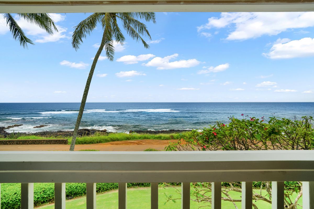 2221 Kapili Road, Unit 6 Koloa, HI 96756 - Photo 14 of 27 a view of ocean from a window