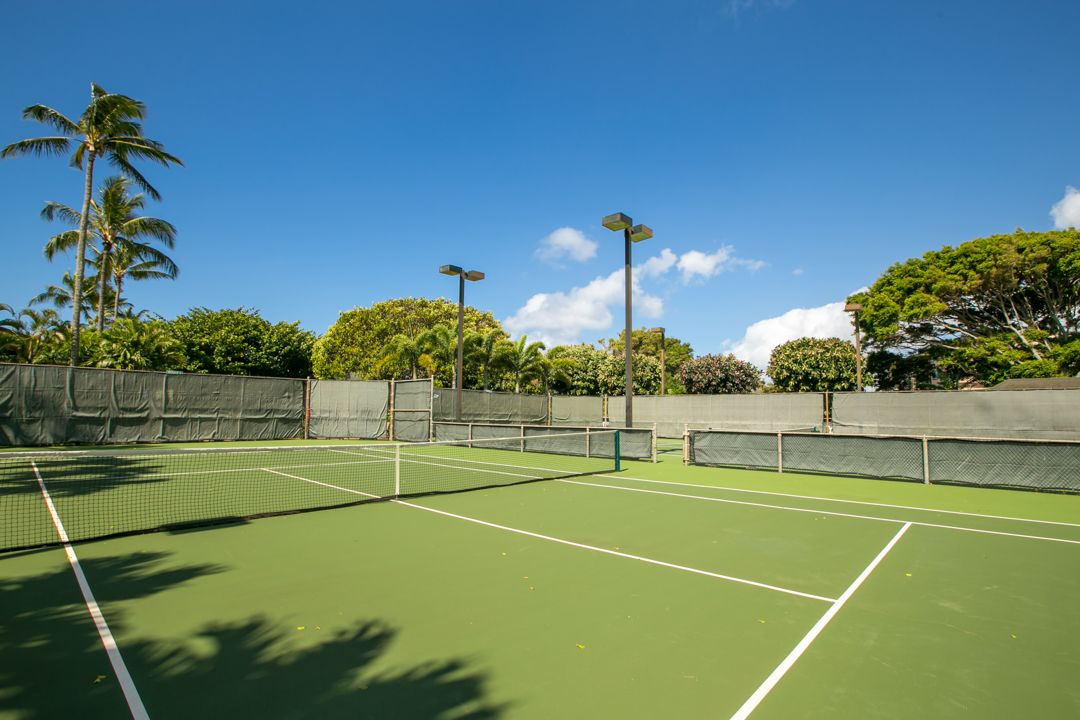 2221 Kapili Road, Unit 6 Koloa, HI 96756 - Photo 21 of 27 a view of a tennis court