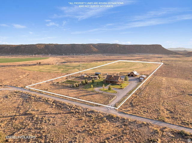 Gooseberry Way Apple Valley, UT 84737 - Photo 16 of 24 Expansive rural property featuring a large residence, a barn, and multiple outbuildings