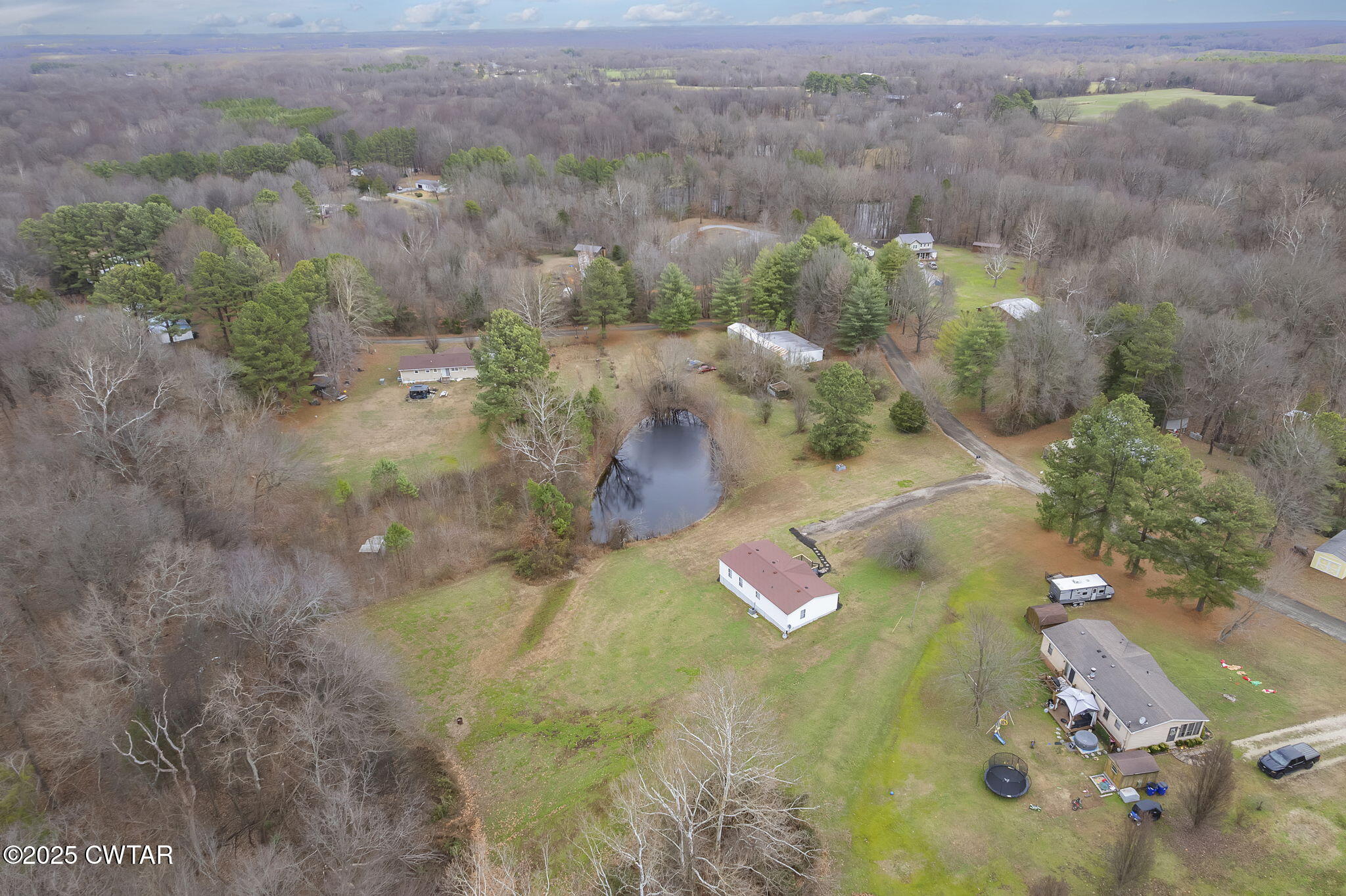 841 Turner Road Martin, TN 38237 - Photo 32 of 32 an aerial view of residential houses with outdoor space