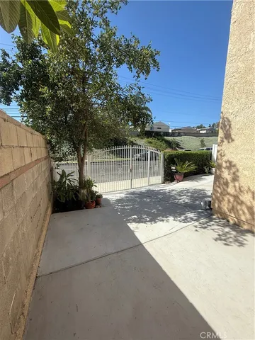 a view of a house with a outdoor space
