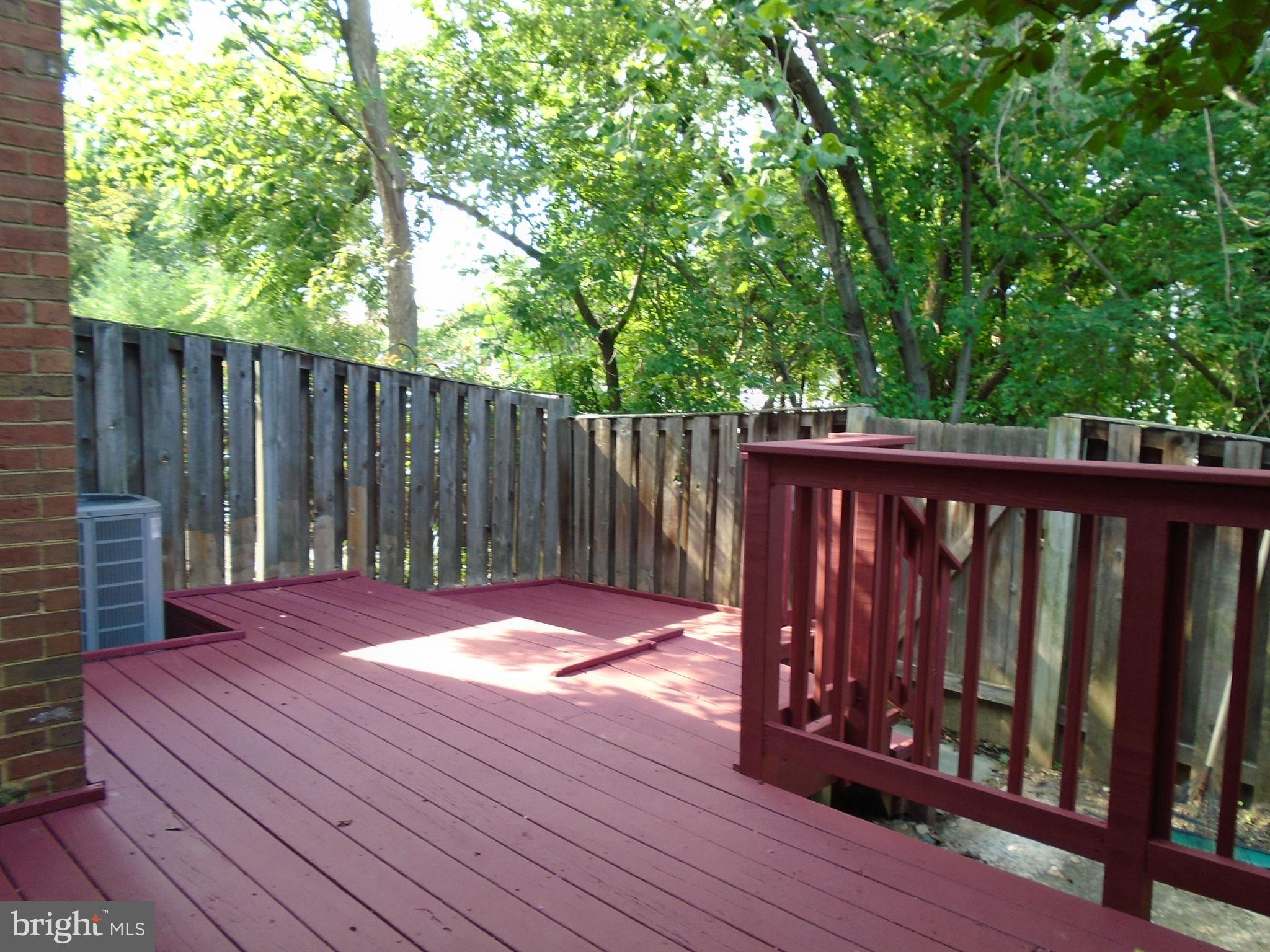 1914 Duffield Lane Alexandria, VA 22307 - Photo 14 of 50 a view of wooden deck