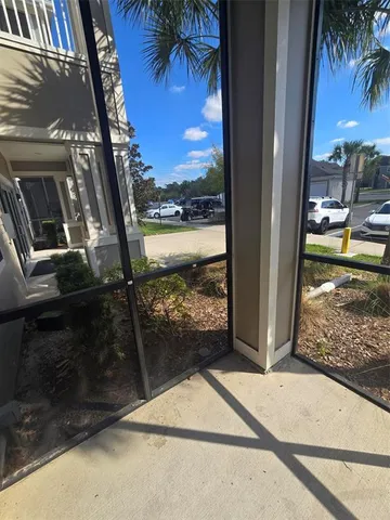 a view of front door