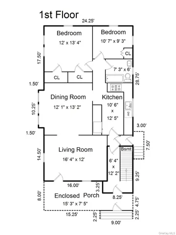 a picture of a room with a floor plan
