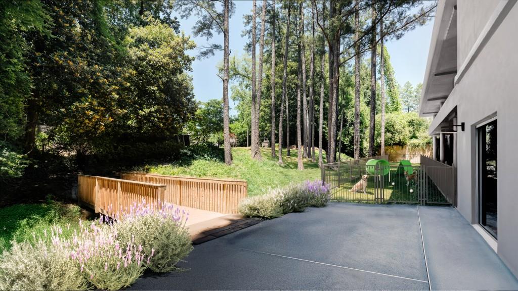 2460 Peachtree Road Northeast, Unit 514 Atlanta, GA 30305 - Photo 27 of 36 an outdoor view of garden with plants