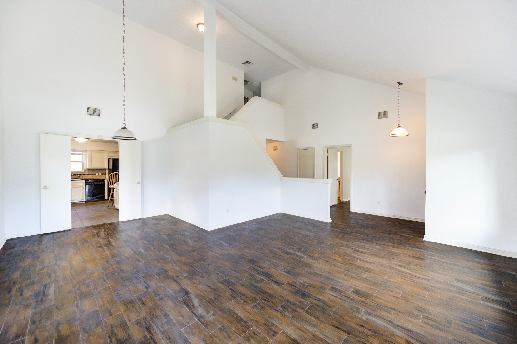 3639 Fir Forest Drive Spring, TX 77388 - Photo 11 of 44 a view of empty room with wooden floor