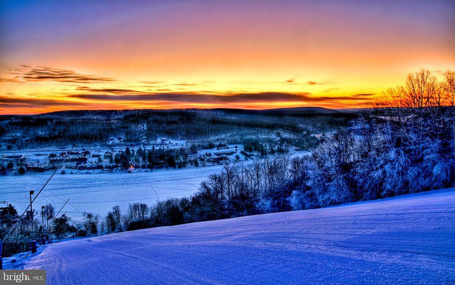 79 Marsh Hill Road, Unit 5 McHenry, MD 21541 - Photo 37 of 48 Sunset View from Wisp Ski Resort