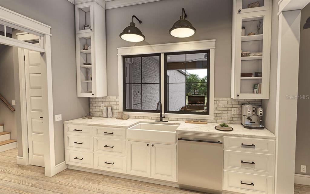 34710 Clayton Road Dade City, FL 33523 - Photo 11 of 17 a bathroom with a sink vanity and mirror