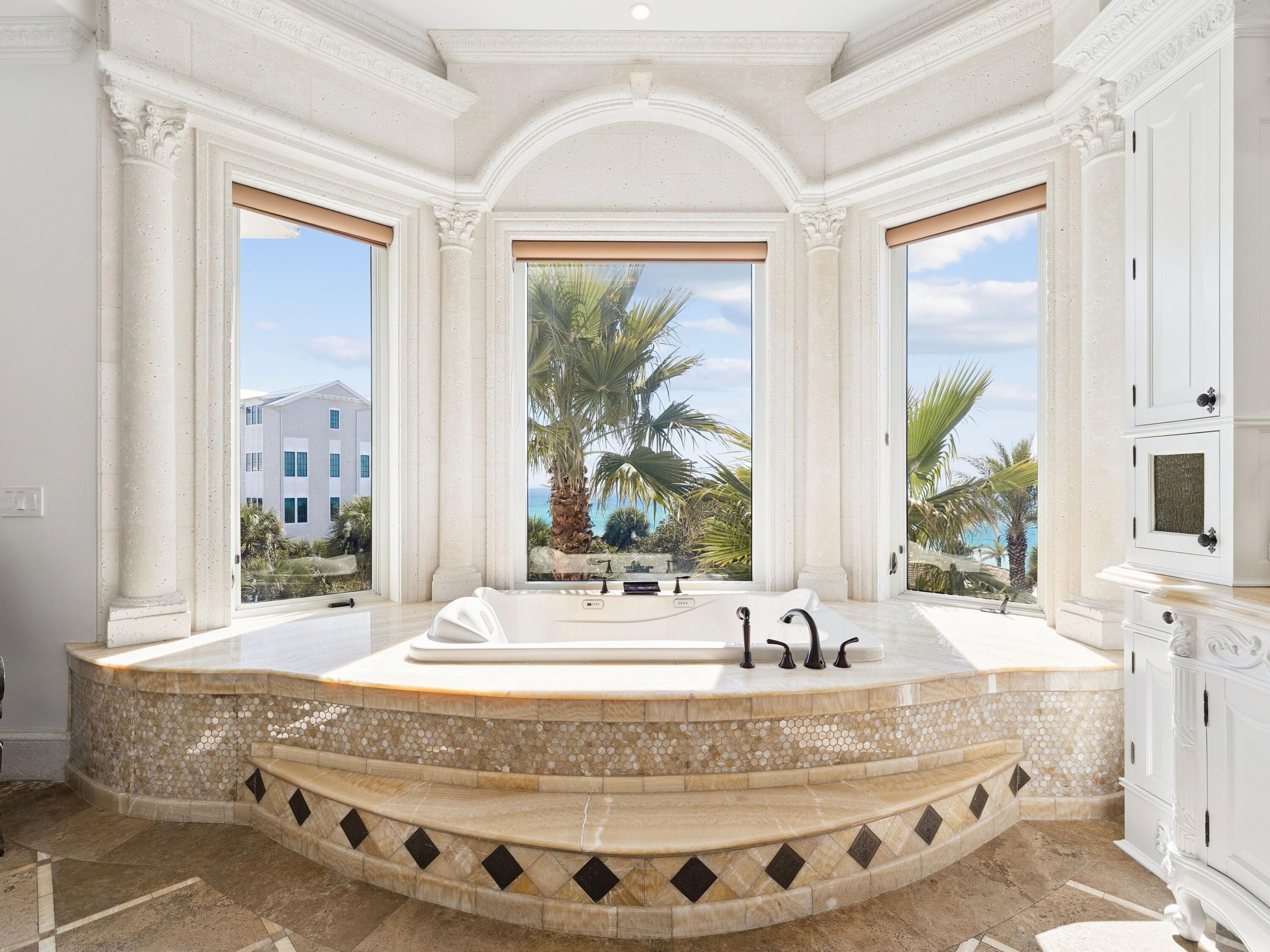 30 Pelican Circle Inlet Beach, FL 32461 - Photo 25 of 48 a view of living room with a large window