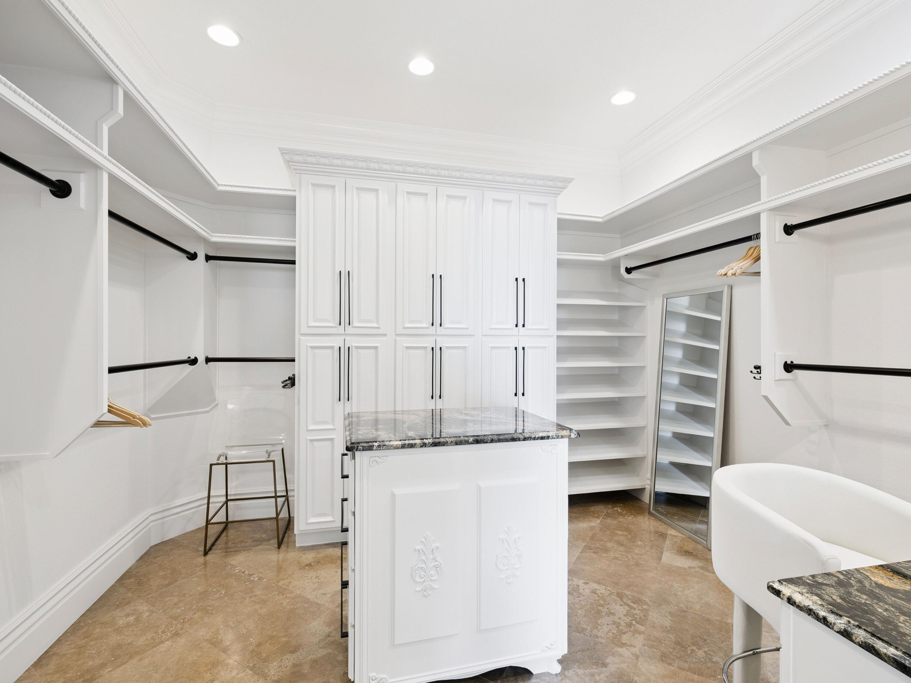 30 Pelican Circle Inlet Beach, FL 32461 - Photo 27 of 48 a kitchen with white cabinets and refrigerator
