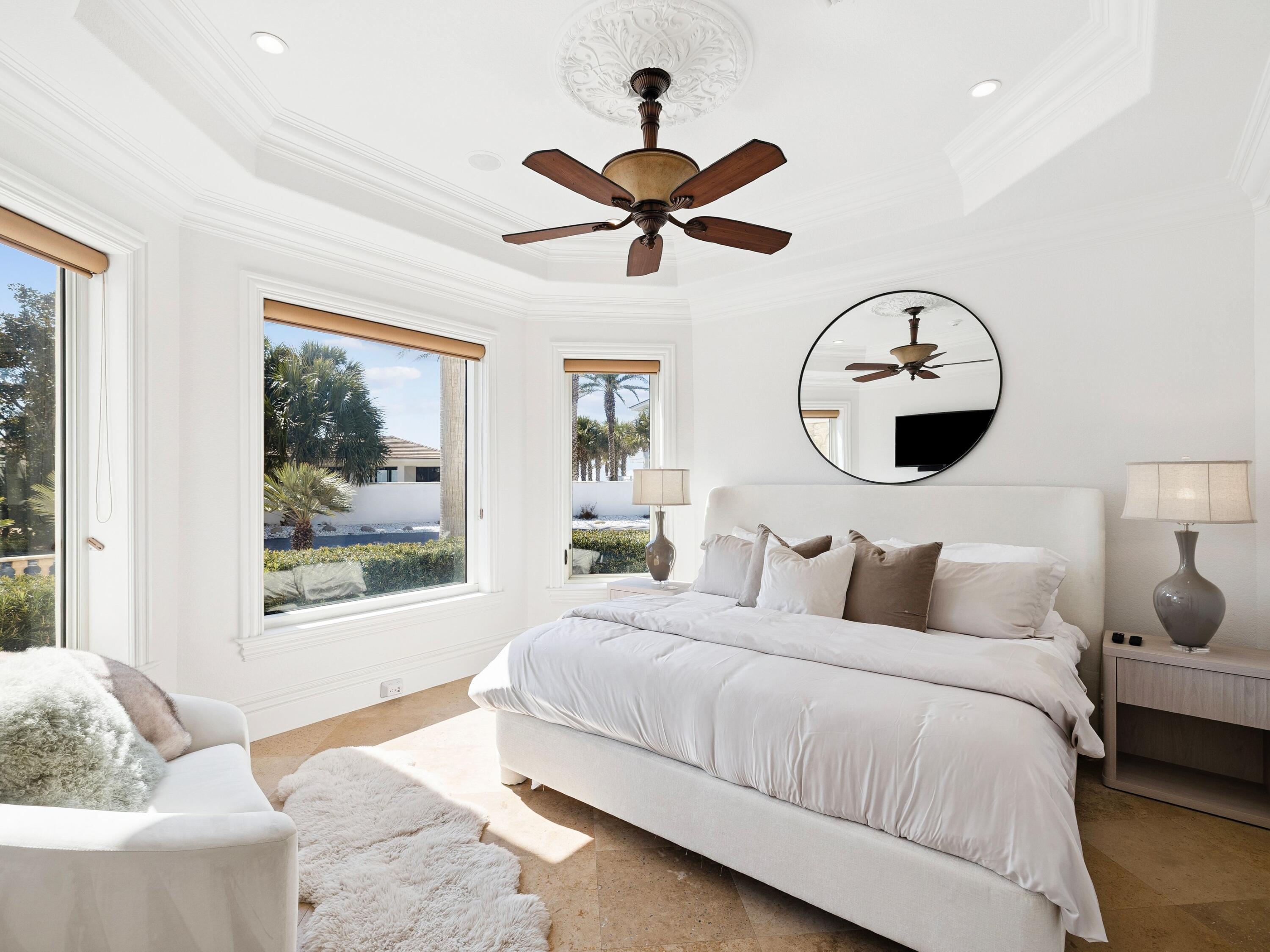 30 Pelican Circle Inlet Beach, FL 32461 - Photo 33 of 48 a bedroom with a large bed and a window