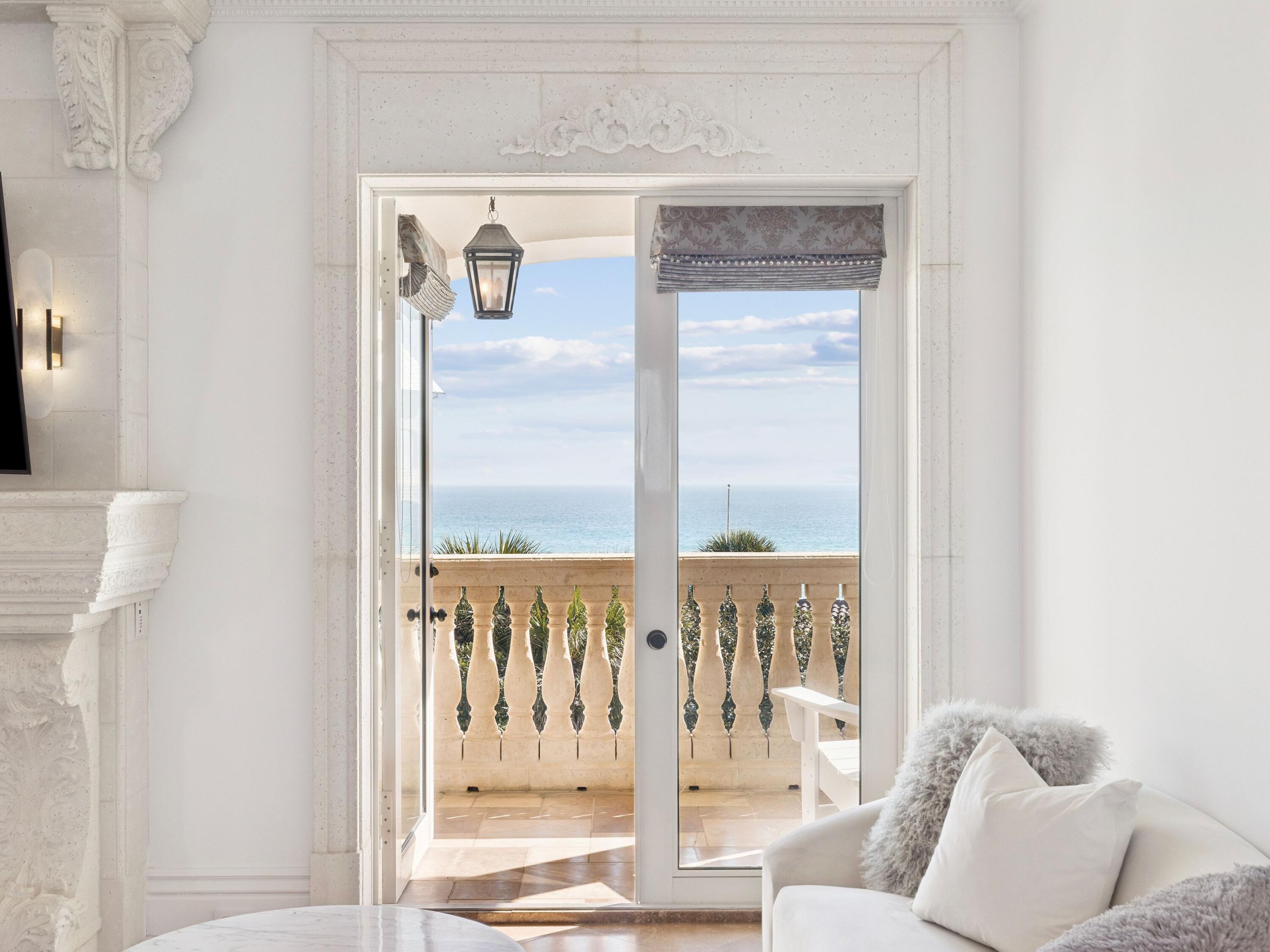 30 Pelican Circle Inlet Beach, FL 32461 - Photo 10 of 48 a living room with furniture and a floor to ceiling window