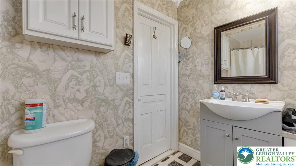 12 Chestnut Avenue Jim Thorpe, PA 18229 - Photo 22 of 38 a bathroom with a sink a toilet and shower