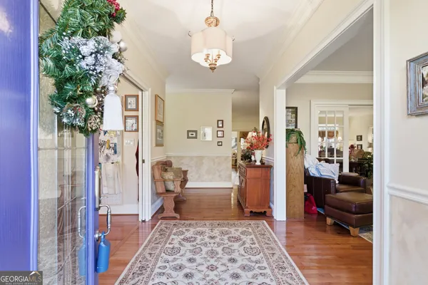 a view of a entryway door of the house