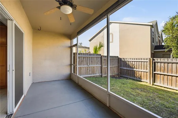 a view of outdoor space and balcony