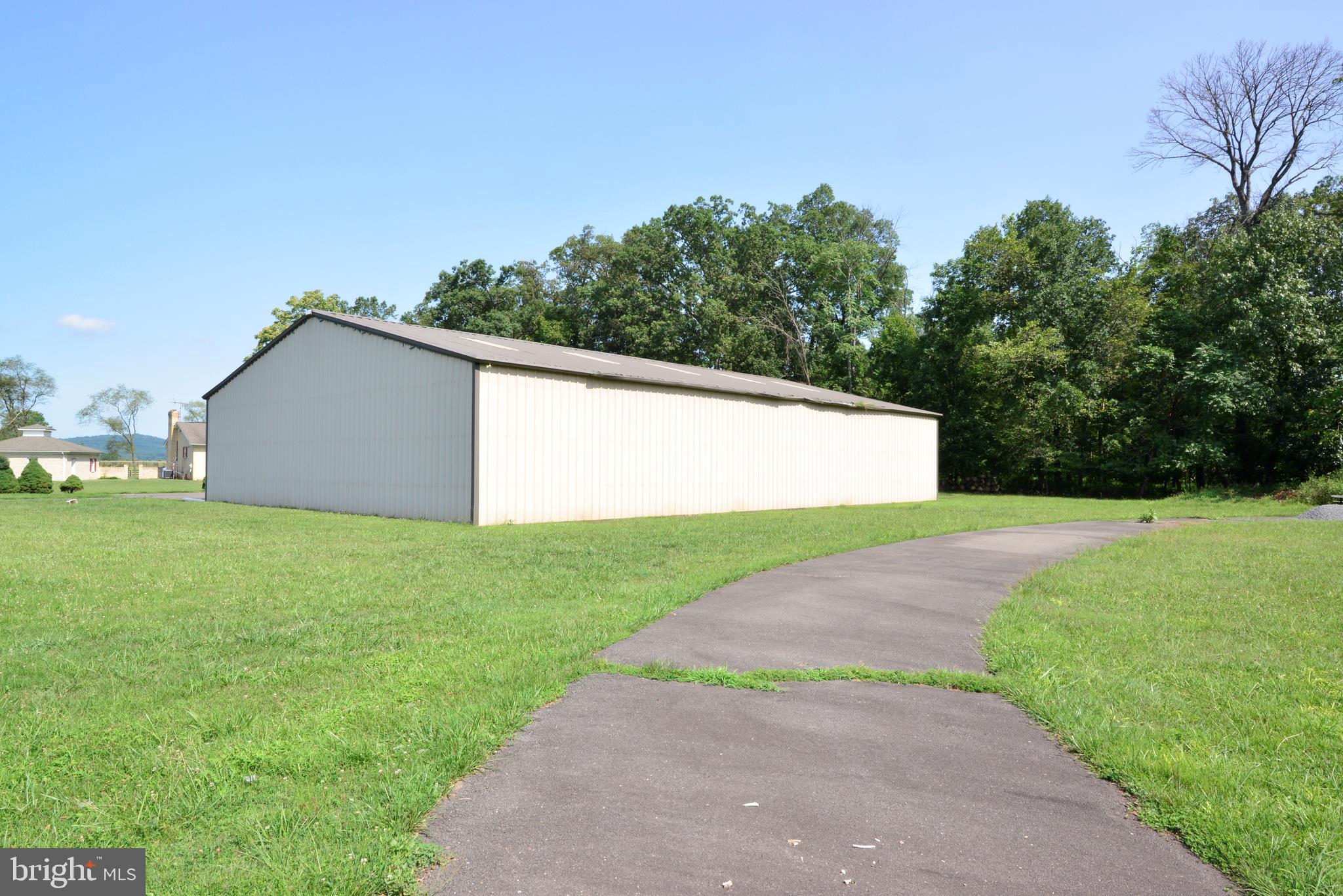 43157 Lucketts Road Leesburg, VA 20176 - Photo 37 of 56 Back of 90 ft. x 60 ft. metal building