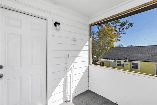 a very nice looking room with a large window