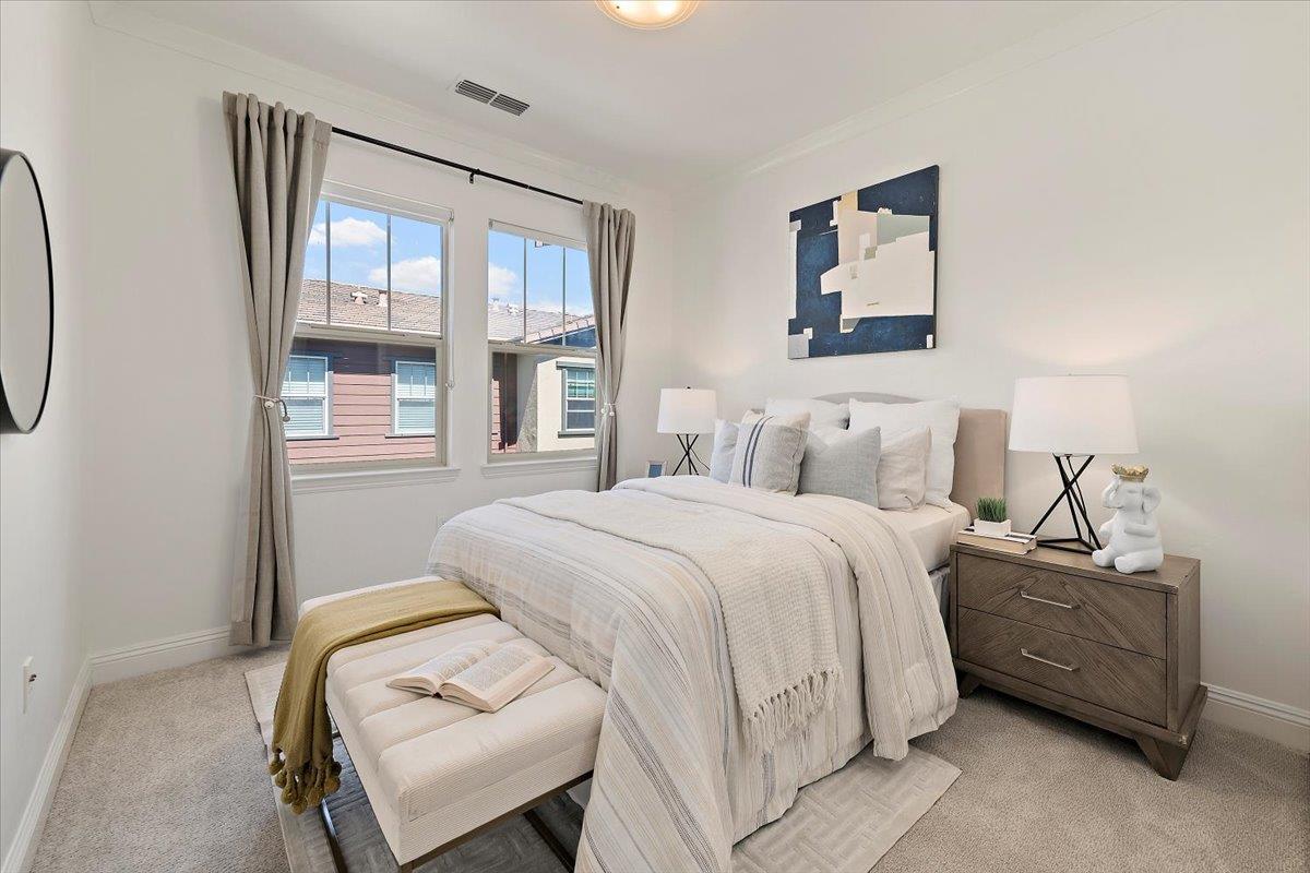 3003 Marcelli Circle Los Altos, CA 94022 - Photo 11 of 21 a bedroom with a bed table and window