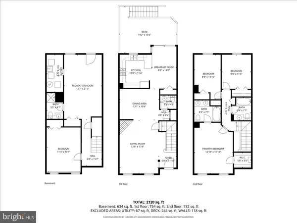 $560,000 | 47 Steeple Court, Germantown, MD 20874