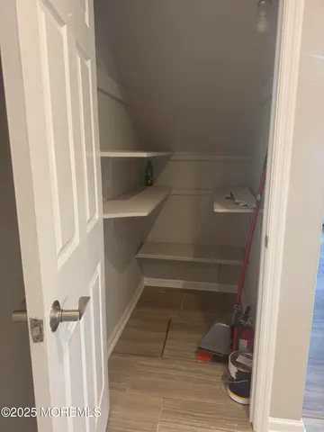 a view of walk in closet