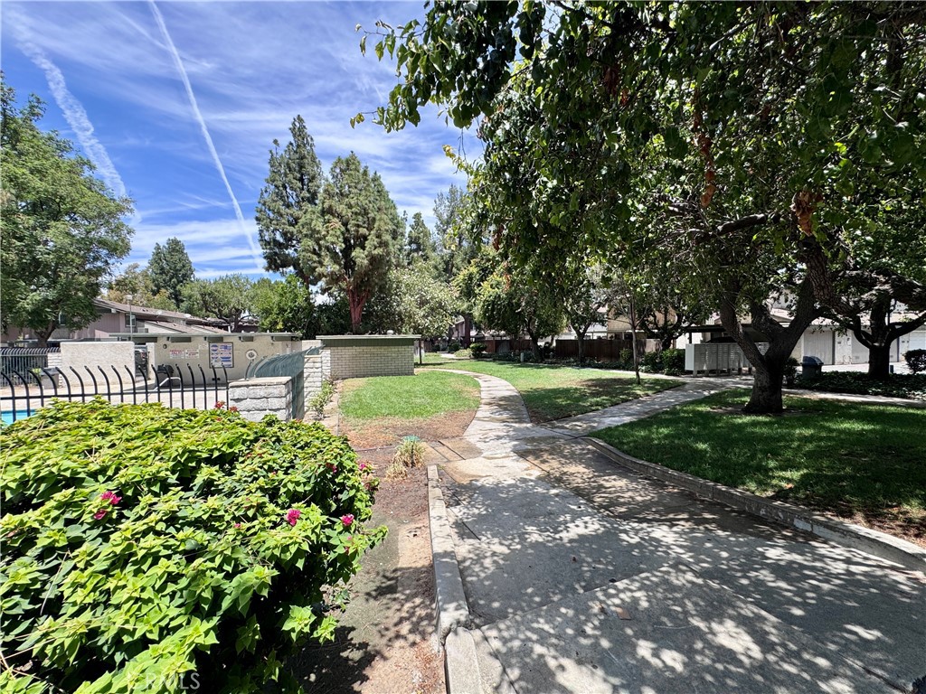4877 Jackson Street, Unit B Riverside, CA 92503 - Photo 29 of 33 Enjoy the Walkways and Common Areas at Queen Anne Circle Community