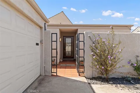 a view of a entryway door front of house