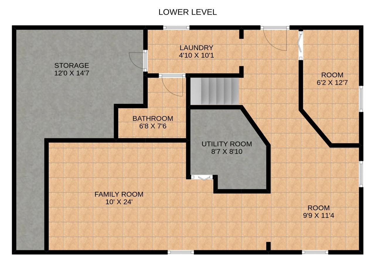 5353 Grandin Rd Extension Roanoke, VA 24018 - Photo 8 of 25 Lower Leve lFP