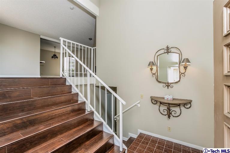 841 West Duarte Road, Unit 4 Arcadia, CA 91007 - Photo 4 of 25 a view of entryway and hall with wooden floor