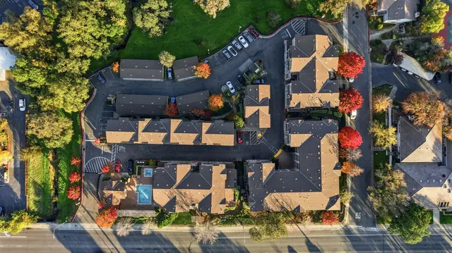 an outdoor space view with sitting space