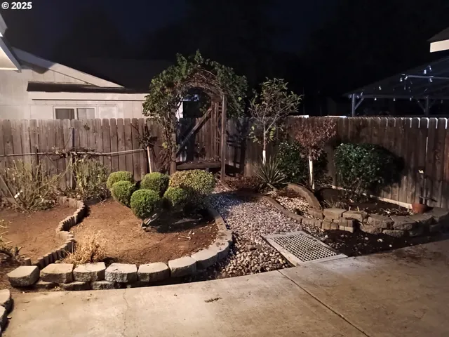 a view of a chairs and tables in the patio