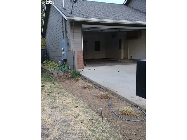 a view of a small house