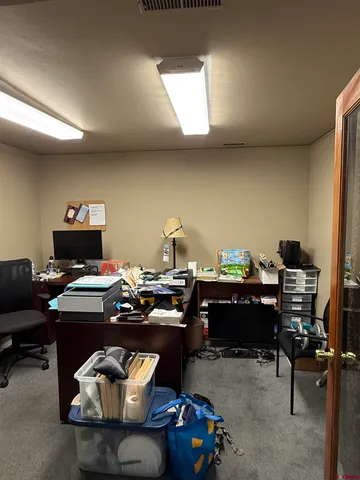 a room with furniture and a window