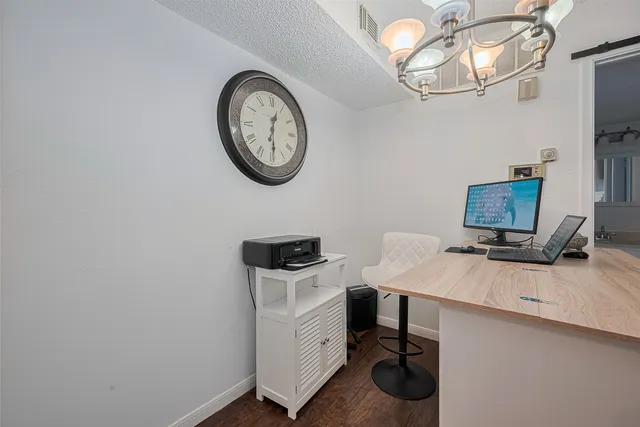 a view of a workspace with a window