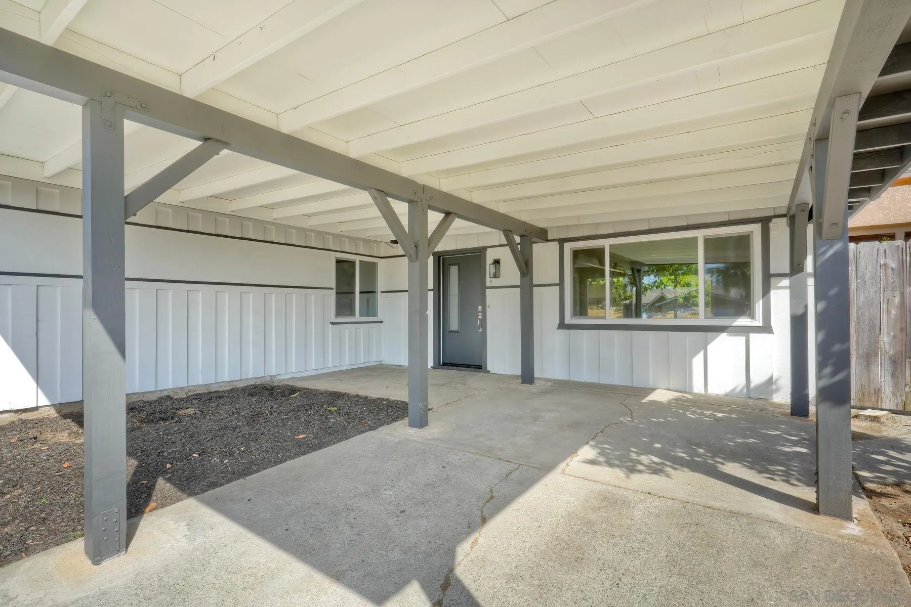 578 East Indian Rock Road Vista, CA 92084 - Photo 26 of 30 a view of backyard with a large tree