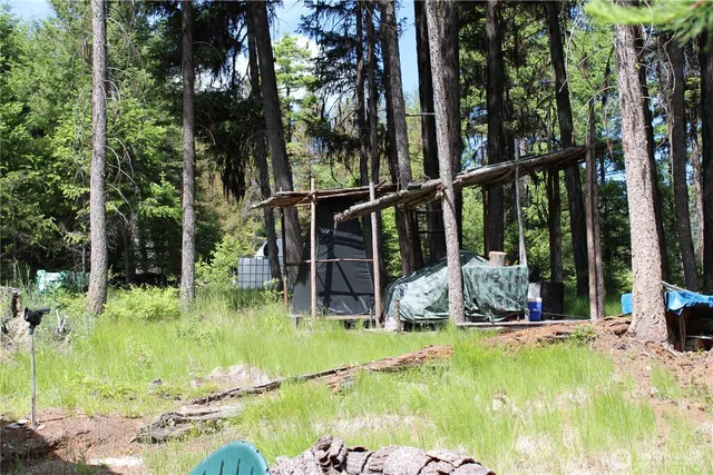 a view of swimming pool from a lake view