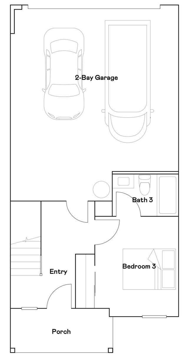 8399 Tapia Way Rancho Cucamonga, CA 91730 - Photo 25 of 27 Residence 1 - level 1 floorplan