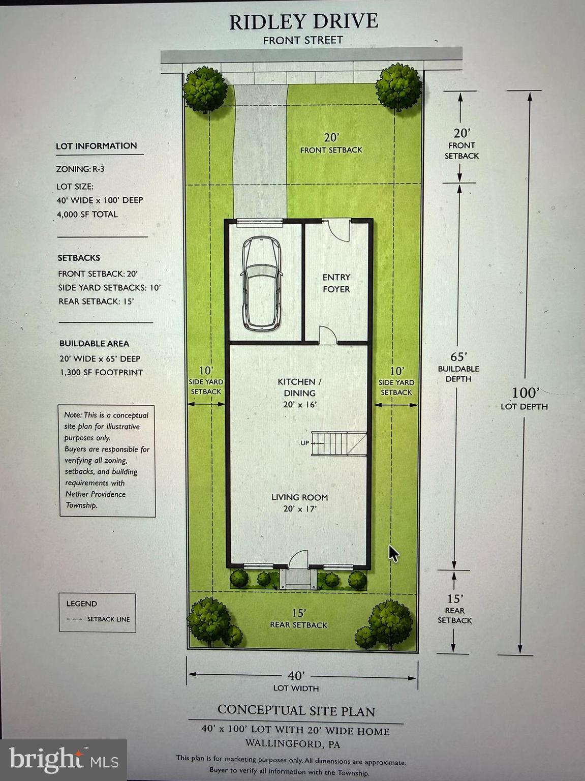 Proposed site plan.