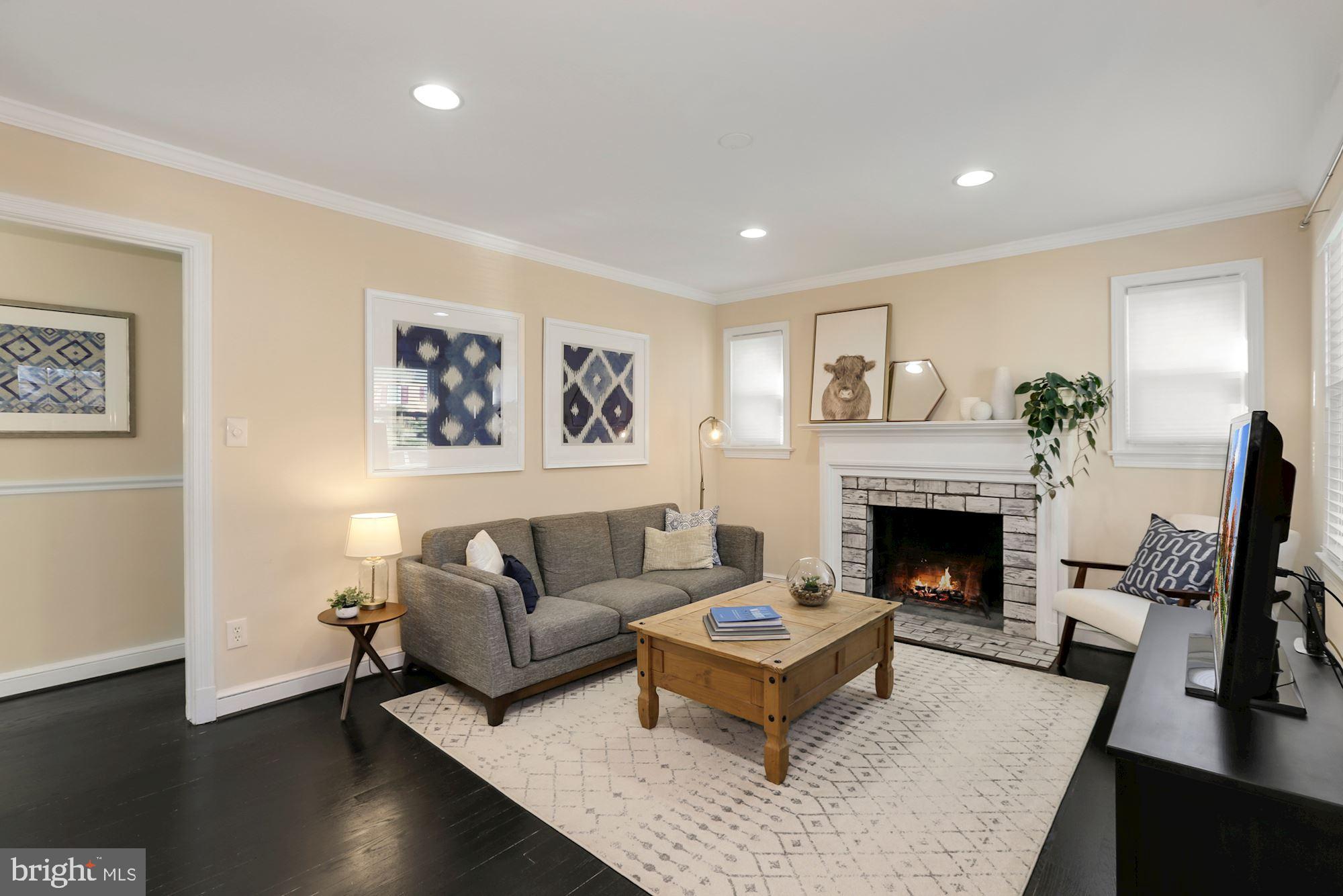 10211 Carson Place Silver Spring, MD 20901 - Photo 2 of 33 Wood burning fireplace