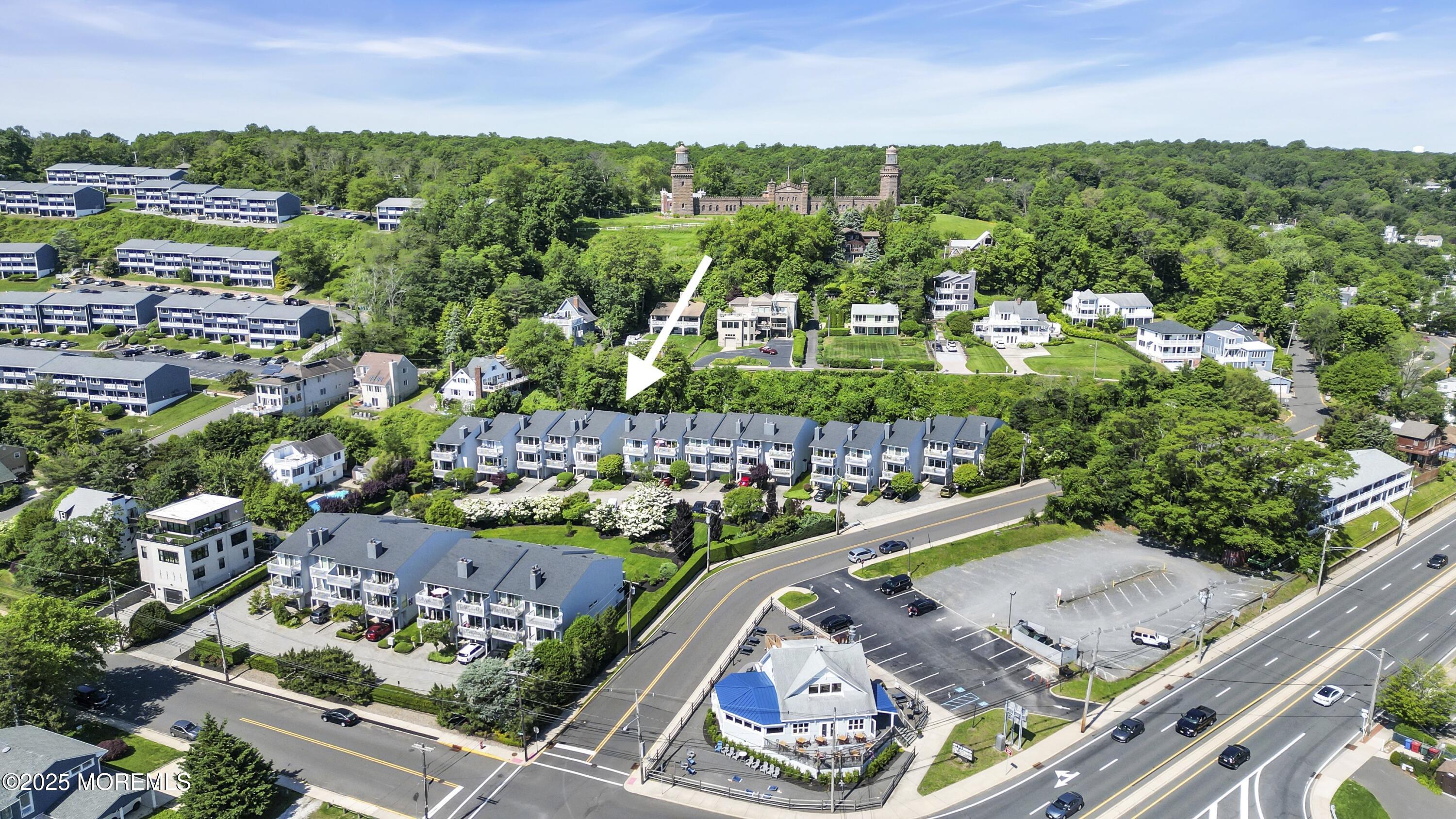 1 Portland Road, Unit 13 Highlands, NJ 07732 - Photo 33 of 40 view of a city with lots of green space