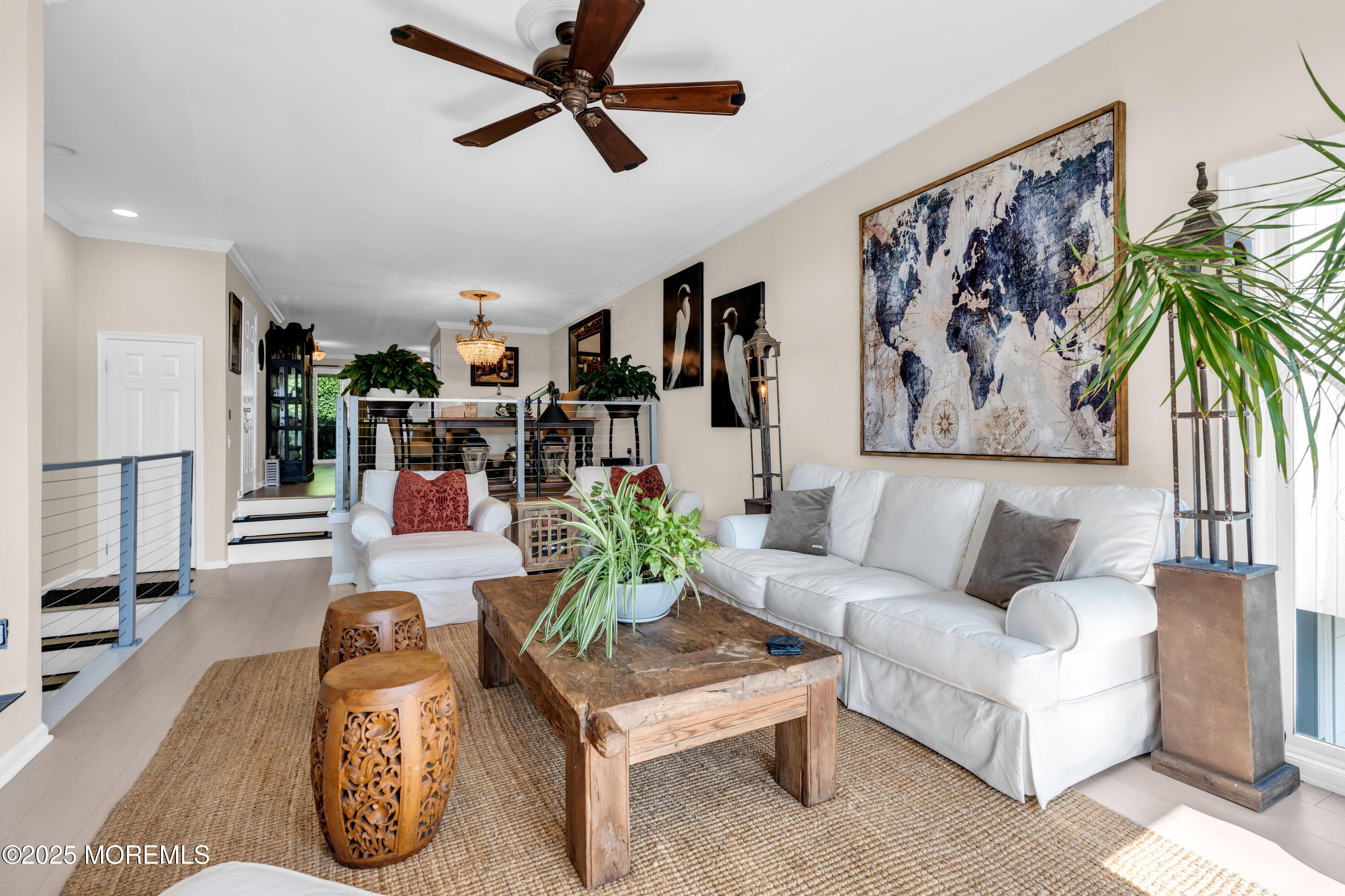 1 Portland Road, Unit 13 Highlands, NJ 07732 - Photo 6 of 40 a living room with furniture and a view of kitchen